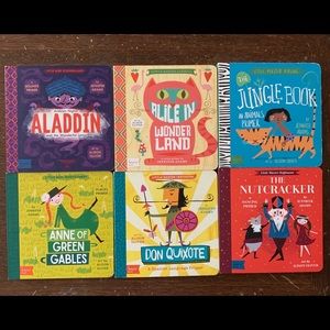 Set of 6 BabyLit books